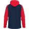 Jako Sonic kapucnis sötétkék/piros férfi szabadidő felső