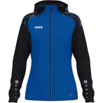 Jako Sonic kapucnis kék/fekete női szabadidő felső
