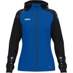 Jako Sonic kapucnis kék/fekete női szabadidő felső
