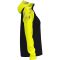 Jako Sonic kapucnis fekete/sárga női szabadidő felső
