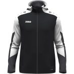 Jako Dynamic kapucnis fekete női tréning felső