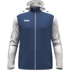 Jako Dynamic kapucnis sötétkék női tréning felső