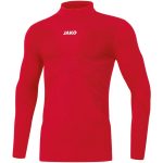 Jako Comfort 2.0 magas nyakú piros aláöltöző póló