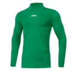 Jako Comfort 2.0 magas nyakú zöld aláöltöző póló