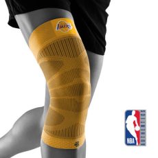 Bauerfeind NBA Lakers sárga térdtámasz
