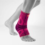 Bauerfeind Sports pink Achilles-ín támasztózokni 