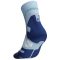 Bauerfeind Sports Merino közepesen hosszú kék női zokni