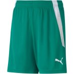 Puma teamLIGA zöld gyerek rövidnadrág