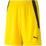 Puma teamLIGA sárga gyerek rövidnadrág