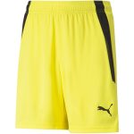 Puma teamLIGA sárga gyerek rövidnadrág