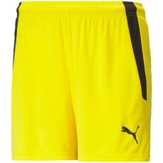 Puma teamLIGA sárga női rövidnadrág