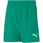 Puma teamRise zöld gyerek rövidnadrág