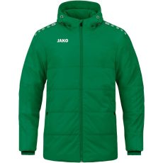 Jako One kapucnis zöld férfi kabát