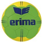 erima Pure Grip No4 zöld/sárga kézilabda