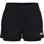 Jako One 2 az 1 fekete női tréning rövidnadrág Jako One 2 az 1 fekete női tréning rövidnadrág