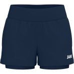 Jako One 2 az 1 sötétkék női tréning rövidnadrág Jako One 2 az 1 sötétkék női tréning rövidnadrág