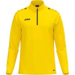 Jako One rövid cipzáras sárga férfi pulóver