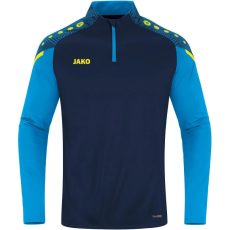 Jako Performance 1/4 cipzáros sötétkék/világoskék gyerek pulóver