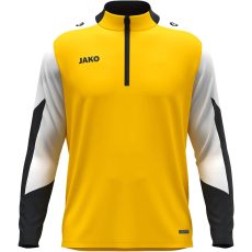 Jako Dynamic 1/4 cipzáros sárga pulóver