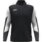 Jako Dynamic 1/4 cipzáros fekete pulóver