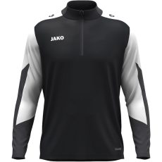 Jako Dynamic 1/4 cipzáros fekete pulóver
