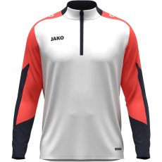 Jako Dynamic 1/4 cipzáros fehér női pulóver