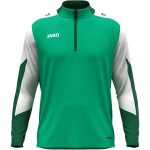 Jako Dynamic 1/4 cipzáros zöld női pulóver