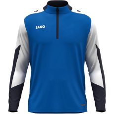 Jako Dynamic 1/4 cipzáros kék női pulóver