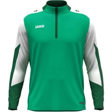 Jako Dynamic 1/4 cipzáros zöld gyerek pulóver