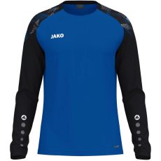 Jako Sonic kék/fekete férfi pulóver