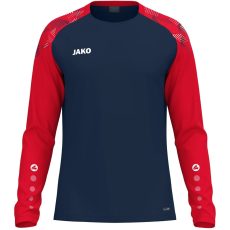 Jako Sonic sötétkék/piros férfi pulóver