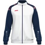   Jako Sonic poliészter fehér/sötétkék gyerek szabadidő felső