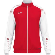 Jako Sonic poliészter piros/fehér gyerek szabadidő felső