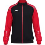 Jako Sonic poliészter fekete/piros gyerek szabadidő felső