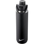   Nike SS Recharge Chug Graphic rozsdamentes acél fekete vízespalack 709 ml