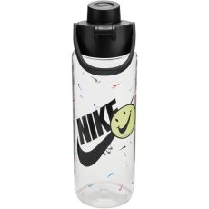 Nike TR Renew Recharge Chug Graphic átlátszó/fekete ivópalack 709 ml 