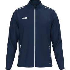 Jako One cipzáras sötétkék/fehér férfi szabadidő felső