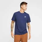 Nike Sportswear pamut sötétkék férfi póló