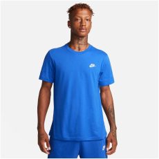 Nike Sportswear pamut kék férfi póló