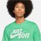 Nike Sportswear Just do it zöld férfi póló