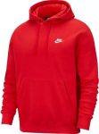 Nike Sportswear Club polár kapucnis piros férfi pulóver