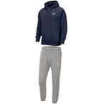    Nike Sportswear Club pamut kapucnis sötétkék férfi szabadidő garnitúra