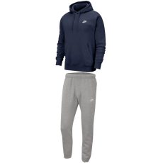  Nike Sportswear Club pamut kapucnis sötétkék férfi szabadidő garnitúra