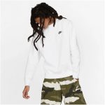 Nike Sportswear Club pamut Crew fehér férfi pulóver