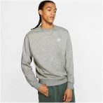 Nike Sportswear Club pamut szürke férfi pulóver