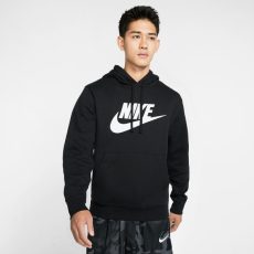 Nike Sportswear Club kapucnis fekete férfi szabadidő felső