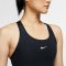 Nike Dri-FIT Swoosh fekete sportmelltartó 