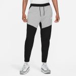   Nike Sportswear Tech pamut szürke/fekete férfi melegítőnadrág