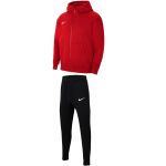 Nike Park 20 cipzáros piros gyerek szabadidő garnitúra