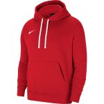 Nike Park 20 pamut kapucnis piros férfi pulóver